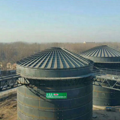 chất lượng  WWTP 800m3 Biogas Digester Tank RNG Anaerobic Digester Septic Tank nhà máy