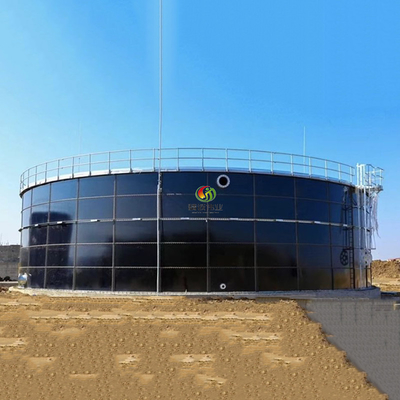Q235B Thép đĩa Anaerobic Digester Tank cho trang trại gà