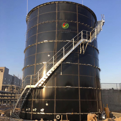 CSTR Lò phản ứng kỵ khí Biogas Dự án phân hủy kỵ khí ở Trung Quốc
