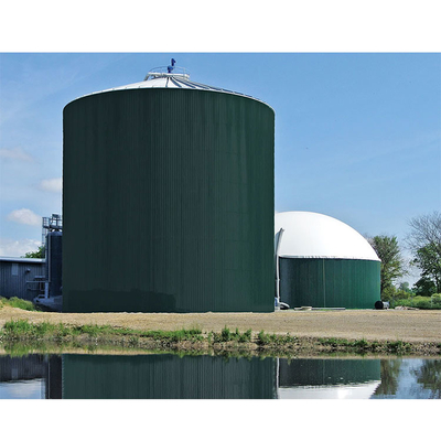 Q355B Q235B Thép tấm Anaerobic Digester Tank On Site Installation