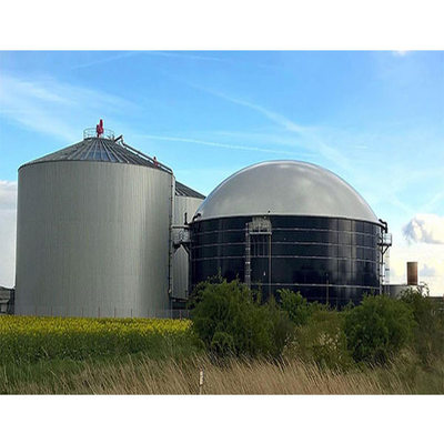 Q355B Q235B Thép tấm Anaerobic Digester Tank On Site Installation