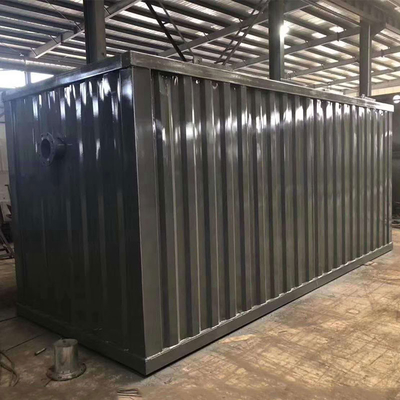 Thiết bị xử lý nước thải tích hợp Eco FRP trong nhà máy thực phẩm