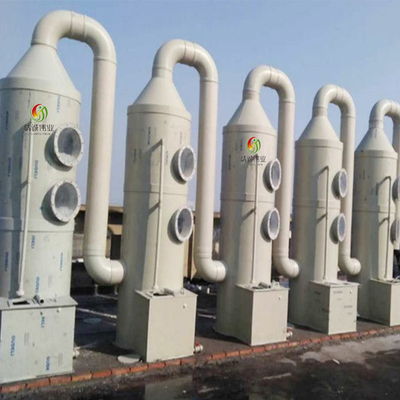 Tháp phun khí thải SO2 H2S Thiết bị xử lý khí thải dầu