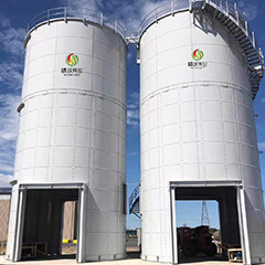 Lò phản ứng tầng sôi kỵ khí UASB Biogas từ phân gà