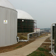 Lò phản ứng tầng sôi kỵ khí UASB Biogas từ phân gà
