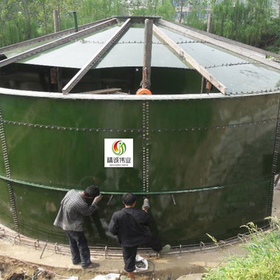 Giường bùn dạng hạt mở rộng EGSB Xử lý nước thải Nhà máy khí sinh học thương mại